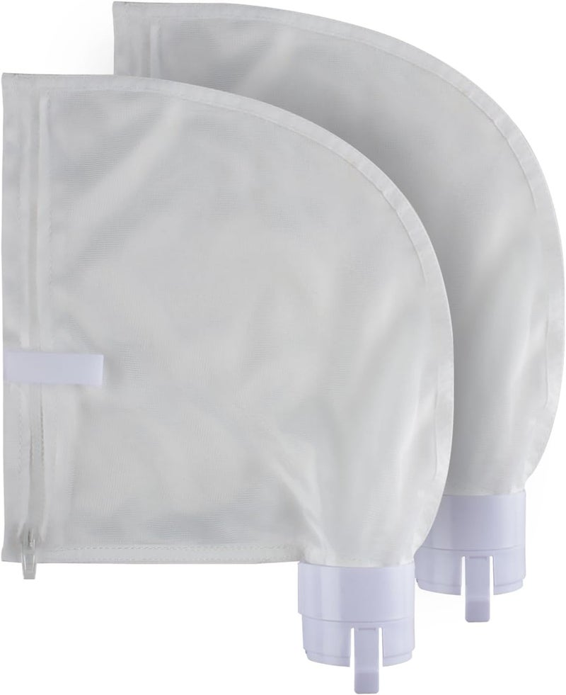 WONEWTH Pool Cleaner Bags with Zipper Replacement for Polaris 360, 380 Parts Pool Cleaner All Purpose Filter Bag (2 Pack) - Image 1